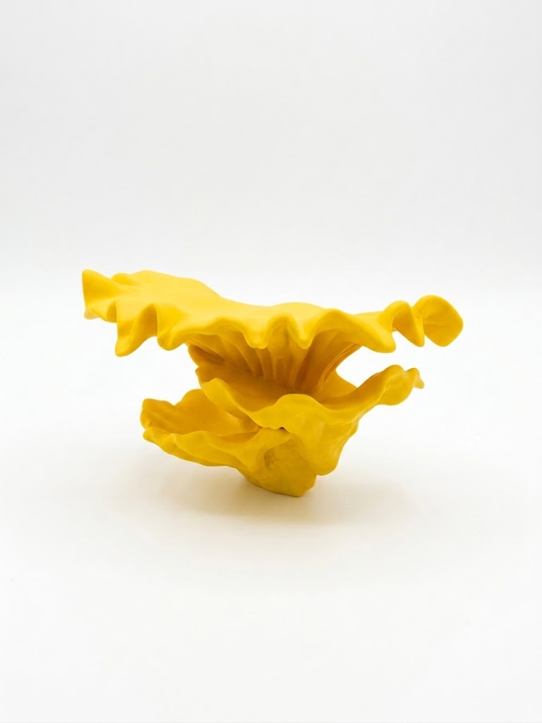 3D printēta sēne ar taisnu malu